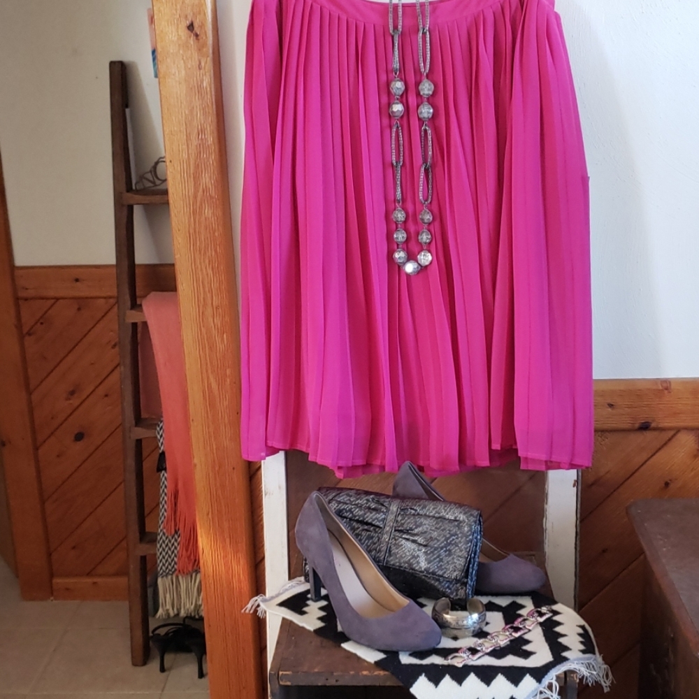 Accordion Pleat Skirt